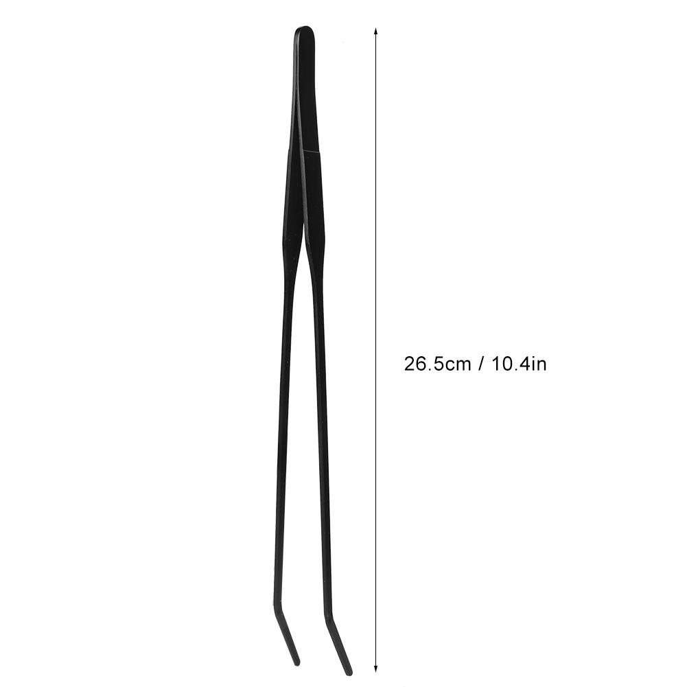 Stainless Steel Fish Tank Water Plants Cleaning Tweezers Scissors for Aquarium Maintenance ToolsCurved Tweezer