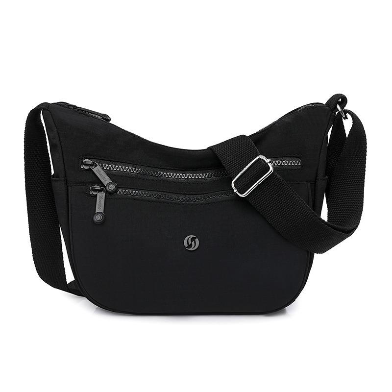 Crossbody Shoulder Bag New Women's Nylon Cloth Fashion Casual Bag Multi-layer Large-capacity Medium Mother Bag