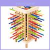 Wooden Stick Montessori Puzzle Toy For Kids Educational Game Board Fun Activity