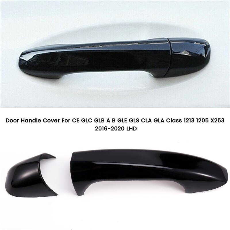 L10A Door Handle Cover Trim For Mercedes Benz C E GLC GLB A B GLE GLS CLA GLA Class W213 W205 X253 2016- LHD