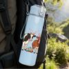 1PC Herd Dairy Cows 750ml Color Plastic Sports Water Bottle Leakproof Flip Straw Lid Suitable for Sports Office Home Use