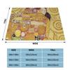 Tree Of Life Stoclet Frieze Gustav Klimt Blankets Fleece Novelty Warm Throw Blanket for Bedspread Autumn/Winter