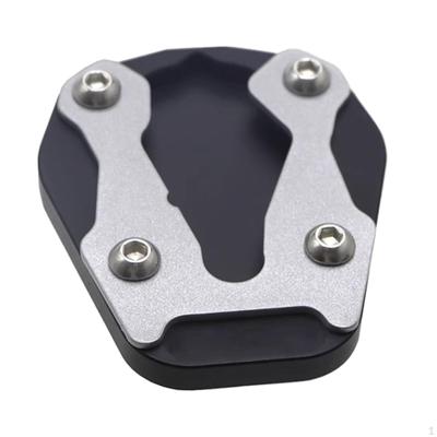 Kickstand Pad Motorcycle Plate Enlarger Extender Side