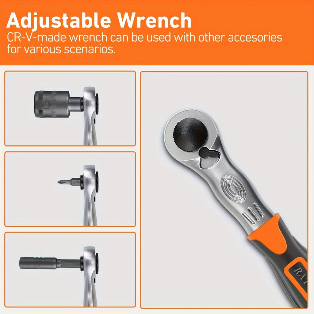 Ratschenschraubendreher-Set: 38-in-1 Ratschenschraubendreher-Werkzeug, ein vielseitiges magnetisches Werkzeug für Mechaniker und Heimwerker