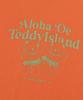 TEDDYISLAND Aloha Teddy Short Sleeve Orange