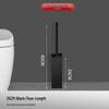 Stainless Steel Odor-Proof Toilet Brush Set with Draining Holder