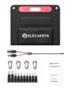 ELECAENTA Solar Fast Foldable Solar 3M DC Backflow Portable Power Solar Outdoor Disaster Preparedness Panel, 75W, PD45W, QC3.0 Charging, Charger,