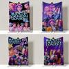 K-Pop Demon Anime Hunter Nap Blanket Blanket Flannel Sofa Cover Blanket Home Travel Camping Sofa Picnic Naptime Blanket