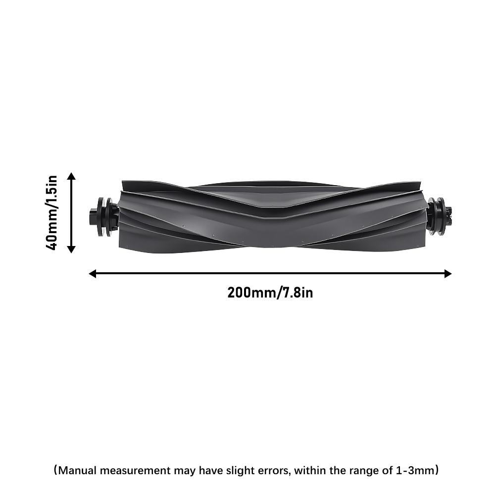 Fit For Xiaomi Mijia M40 D110CN Robot Vacuum Spare Parts Main Side Hair Cut Brush Hepa Filter Mop Cloth Dust Bag Accessories