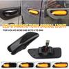 For Volvo XC90 MK1 XC70 V70 MK2 S60 S80 1999-2006 2Pieces Car Led Dynamic Blinker Turn Signal Light Side Marker Indicator Lamp