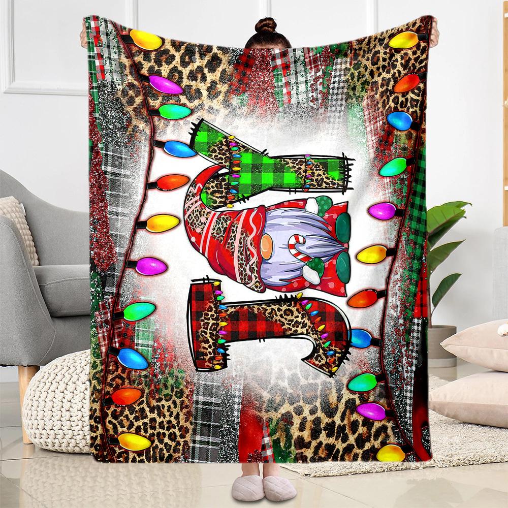 Christmas 239 Blanket Soft & Cozy Great for Sofa Office Chair Picnics All-Season Use Modern Gifts For Family Or Friends