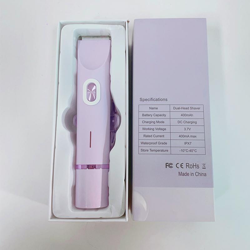 Mini waterproof body hair removal device painless women's bikini trimmer portable electric hair removal machine