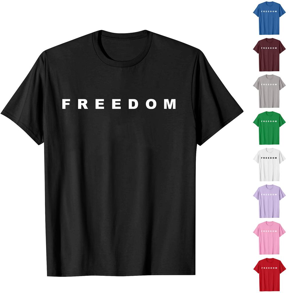 Fashionable Round Neck Short Sleeve Work Clothes Printed Tops For Womens Summer Tops