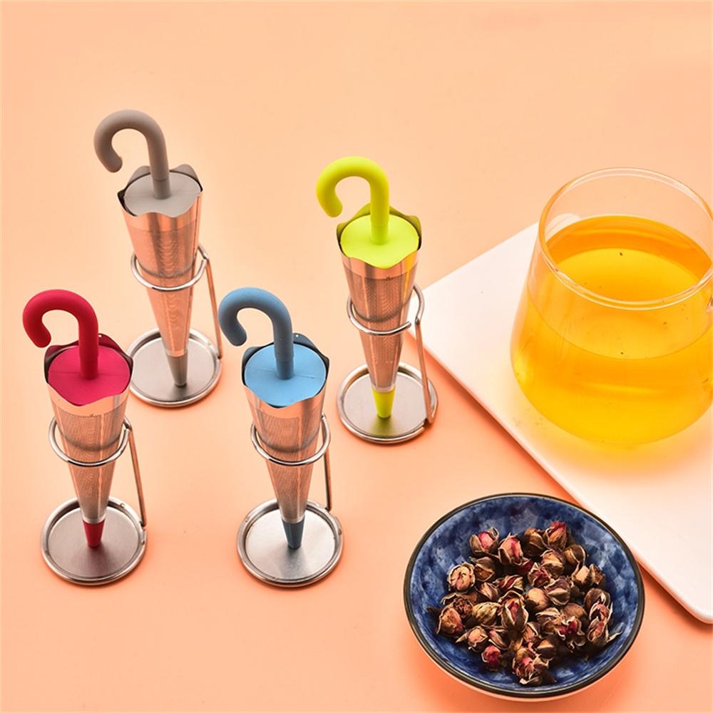 10pcs Umbrella Shape Tea Infuser for Loose Tea