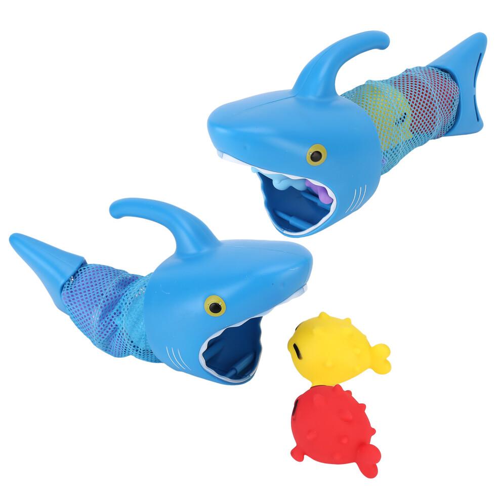 Baby Fish Grabber Bath Toy for Kids, Portable Plastic Cartoon Gift