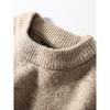 Wool Blend Sweater for Men, Winter Inner Wear, Round Neck, Slim Fit, Warm Wool Sweater, Foreign Trade Men's Pullover Knitwear
