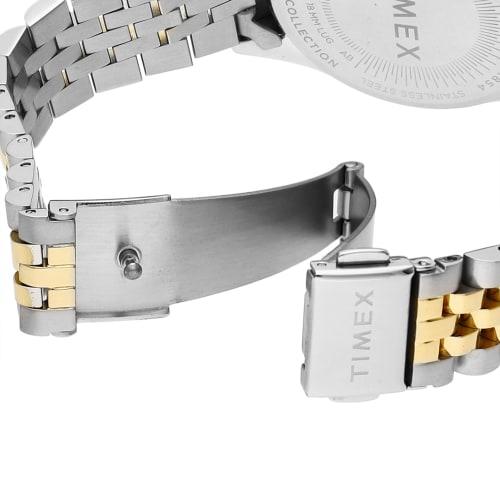 TIMEX Watch TW2V68500 Unisex Legacy Day and Date White