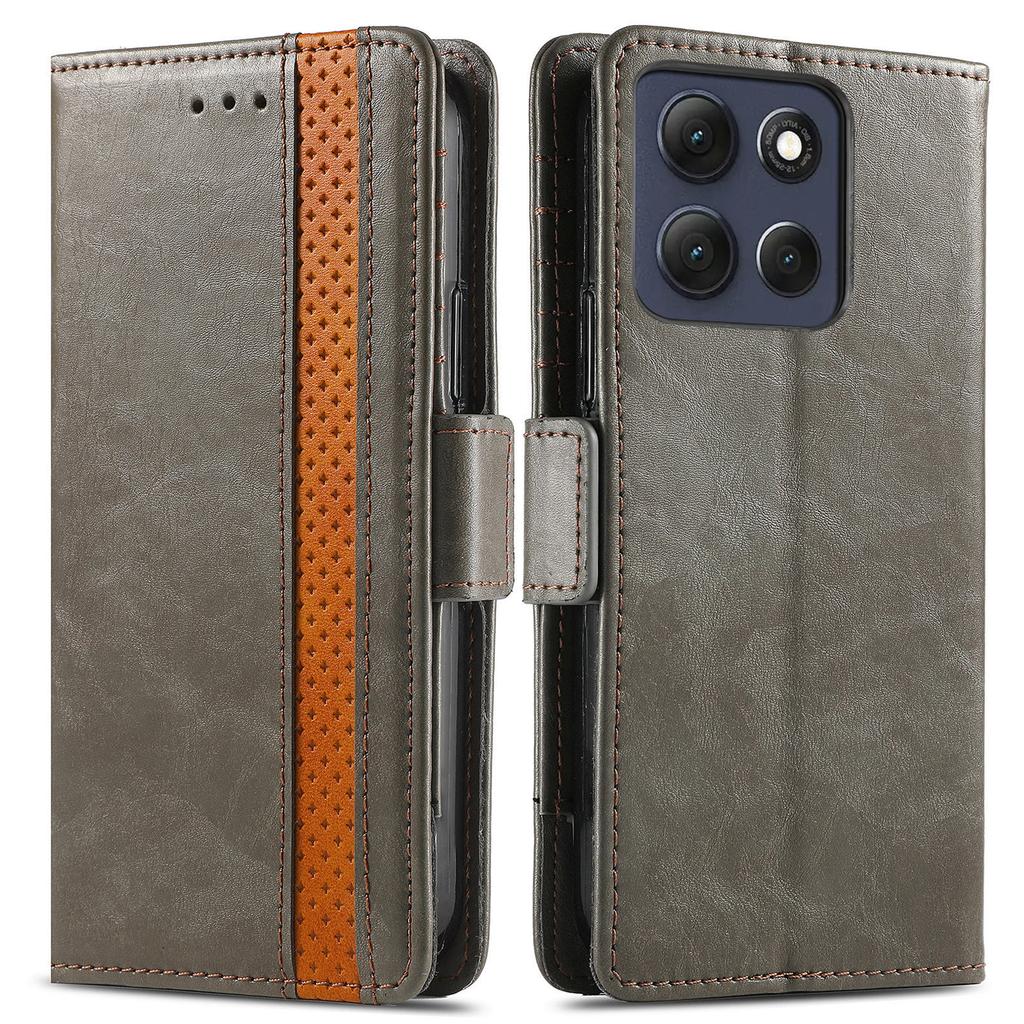 CASENEO For Motorola Moto G86 Power 5G Phone Cases PU Leather Cover Stand with RFID Blocking Wallet