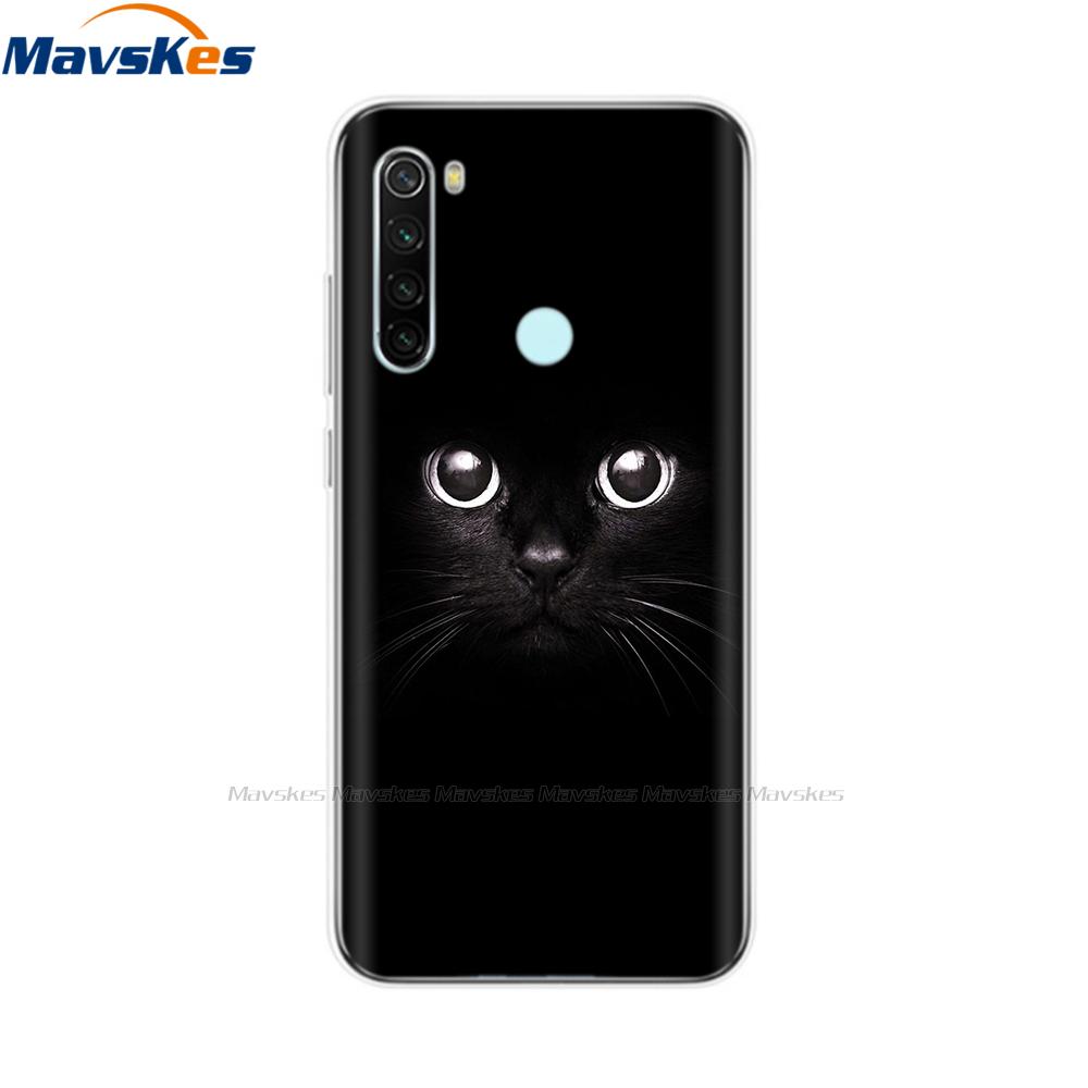 Phone Case for Xiaomi Redmi Note 8T Case 6.3" Silicon Soft TPU Back Cover for Redmi Note 8 8T Note8 Pro Case Protect Shell Coque