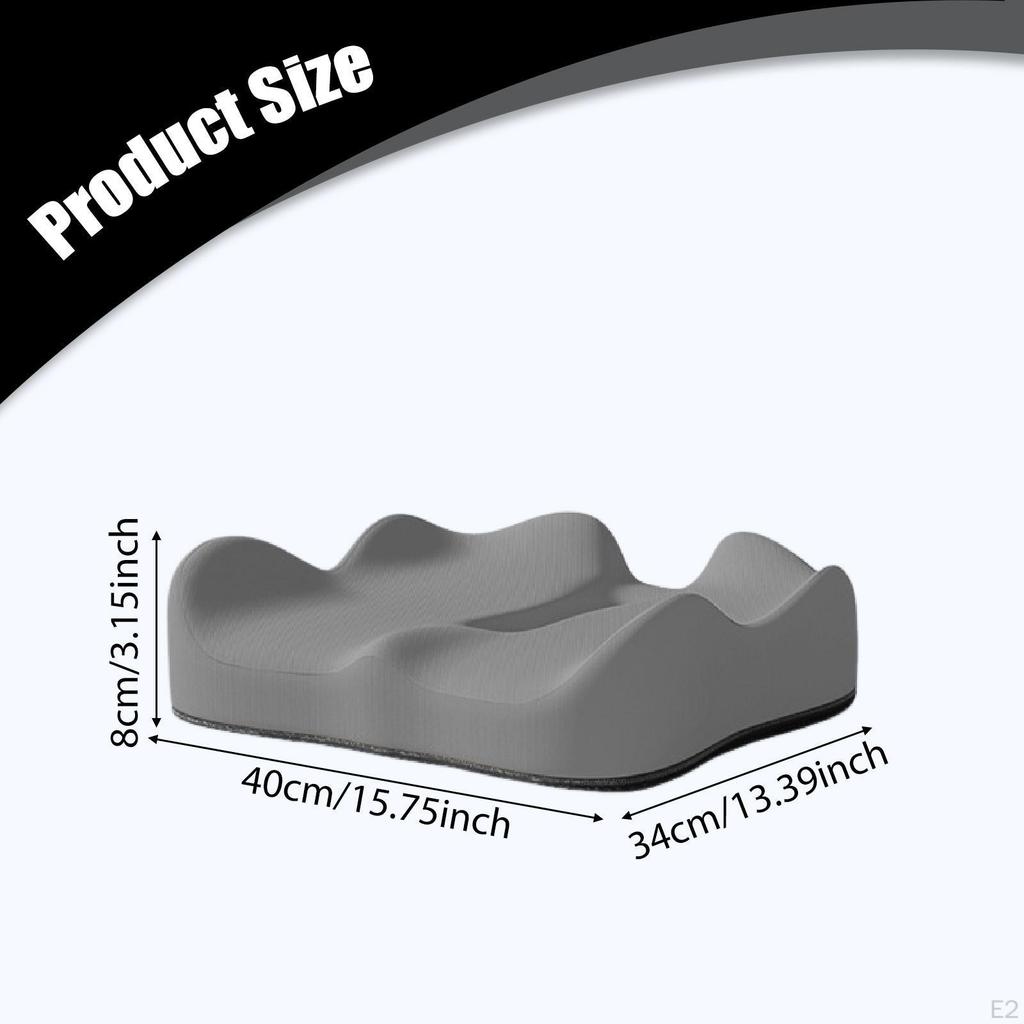 Ergonomic Memory Foam Seat Cushion for Office Chair, Sofa And Reclining Gaming Chair.