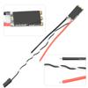 4PCS 20AS Brushless ESC Fast Switching Upgrade Parts Fit for FVT LittleBee(KS01813*4)(Black )
