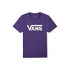 Vans Basic Logo Print Crew Neck Short Sleeve T-Shirt Men Tops Purple VN0A4MM6Y0X