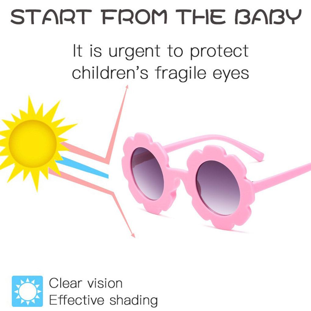 Sun Protection Eyewear Personalized Matching Party Spectacles Round Birthday Decorations Kids Sunglasses Beach Holiday