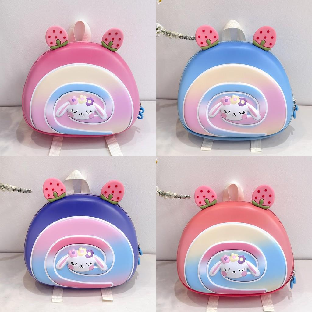 Kids Casual Eva Shoulder Backpack With Animal Pattern And Padded Straps For School And Travel