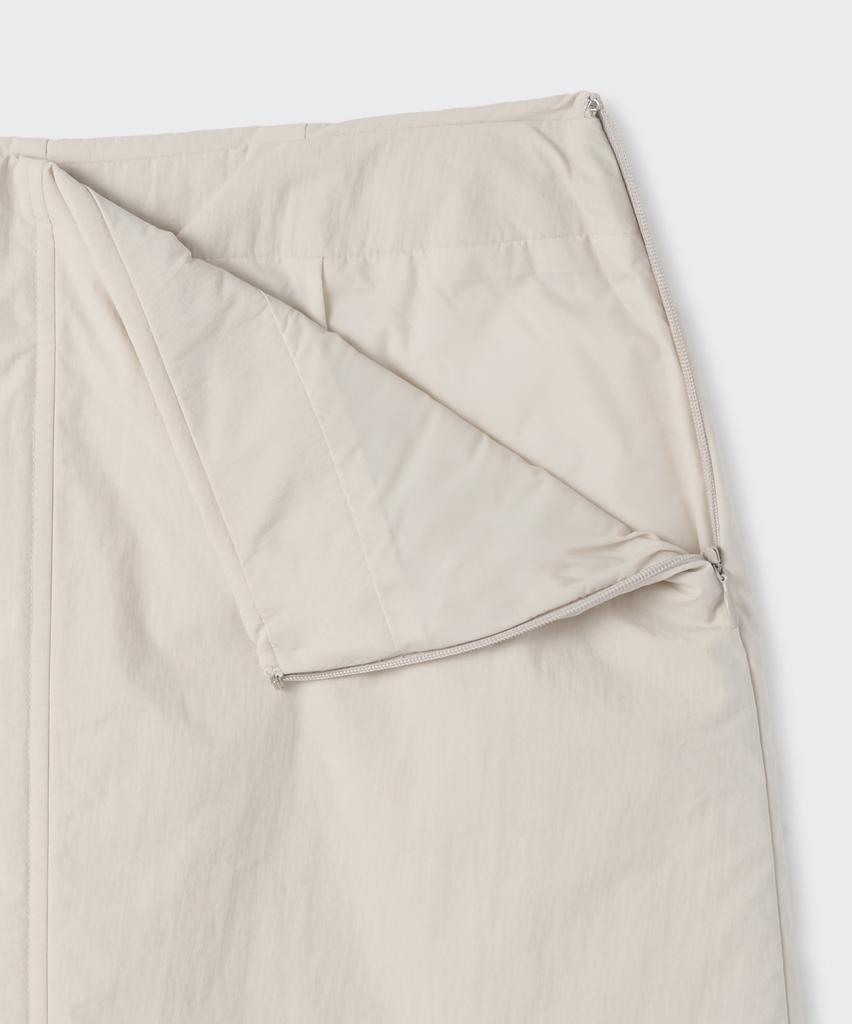 Musinsa Standard Woman Women'S Padded Mini Skirt [Dusty Cream]