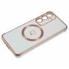 For Samsung Galaxy S23 FE Magnetic Case TPU Gradient Electroplated Phone Cover