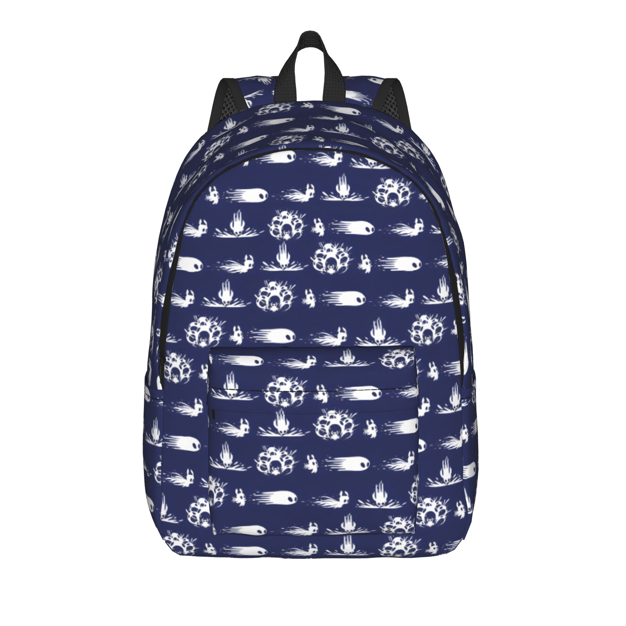 Caballerito Hollows Knights Sac à dos classique Léger Lycée Travail Esthétique Sac à dos de jour pour Hommes Femmes Ordinateur portable Sacs en toile S