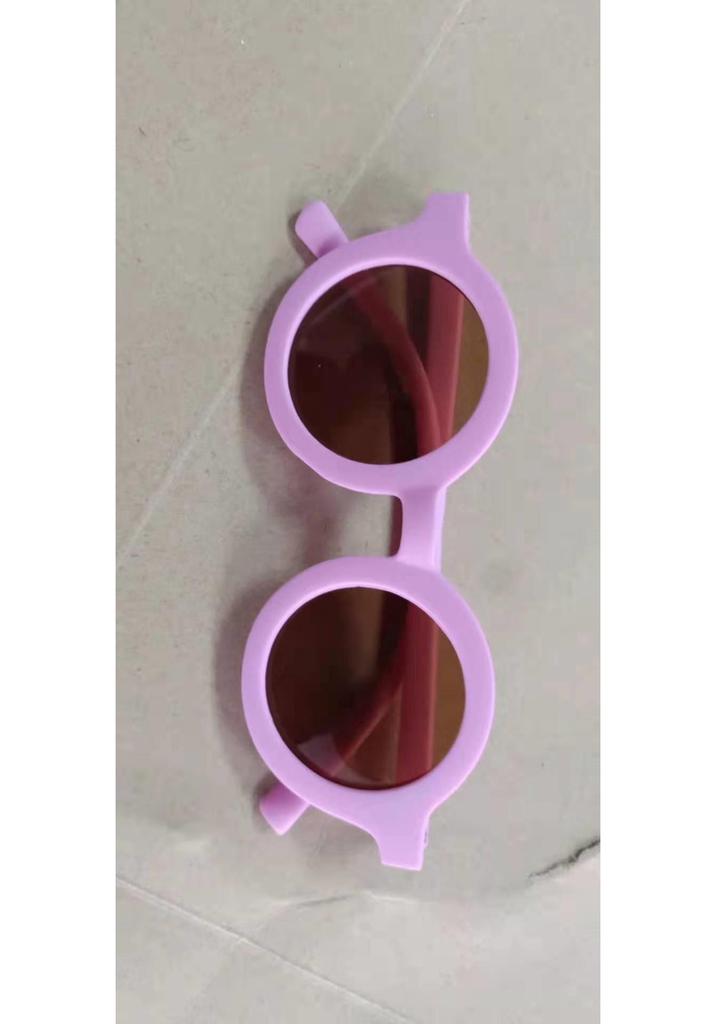 Denmark Matte Round UV400 Foldable Children's Sunglasses