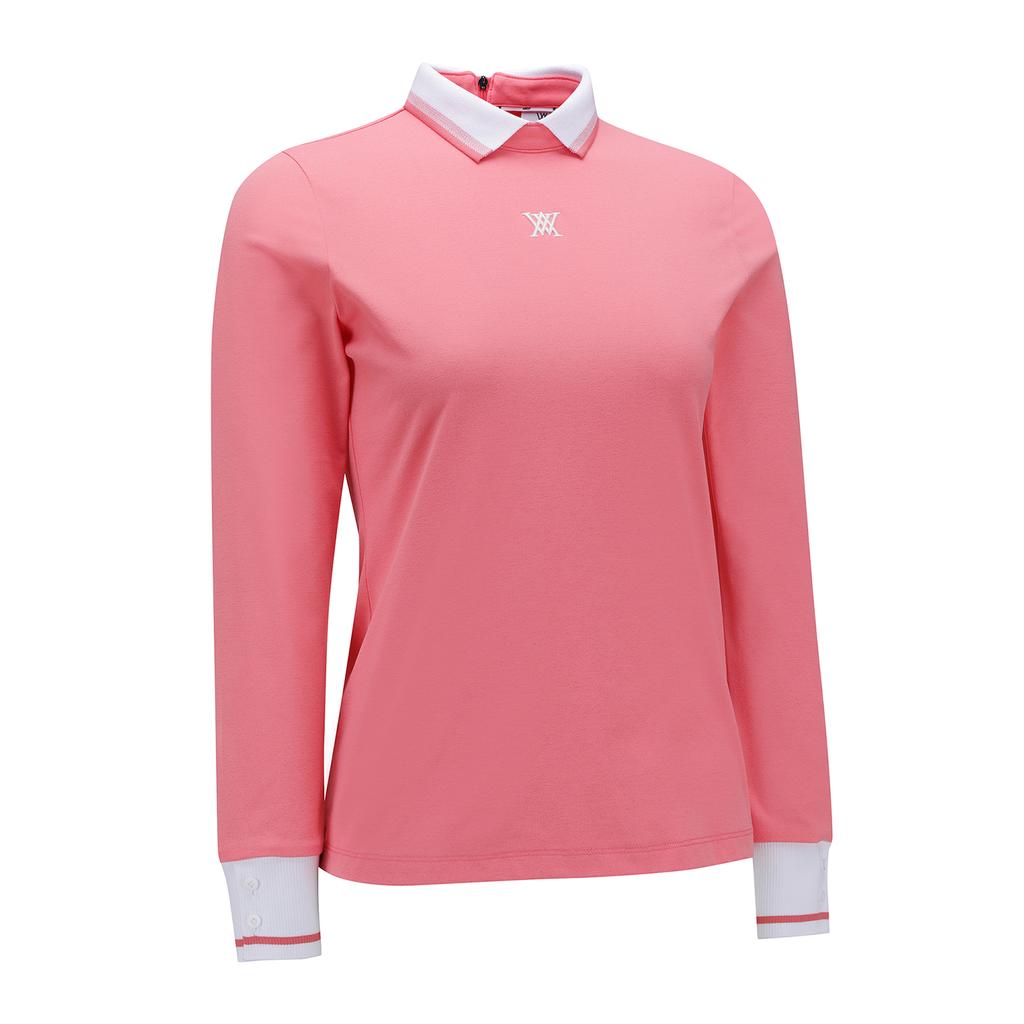 ANEW GOLF Women Cuffs Point Long T-Shirt _Co