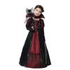 Enchanting Vampire Maxi Long Dress For Girls Perfect For Halloween Witch Parties