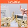 Elegant Ceramic Elephant Figurine As A Decorative Accent For Home And Office Spaces
