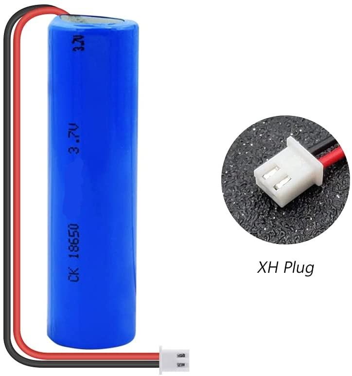 LiPo Battery 1S 3.7V 2000mAh for RC Off-Road Cars, Trucks | SM Plug Connector, High Capacity | Long-Lasting Performance | Blue | Size: 67 x 22mm
