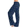 Women's Christmas Print Pajama Pants Casual Sleep Bottoms Without Holiday Home Wear