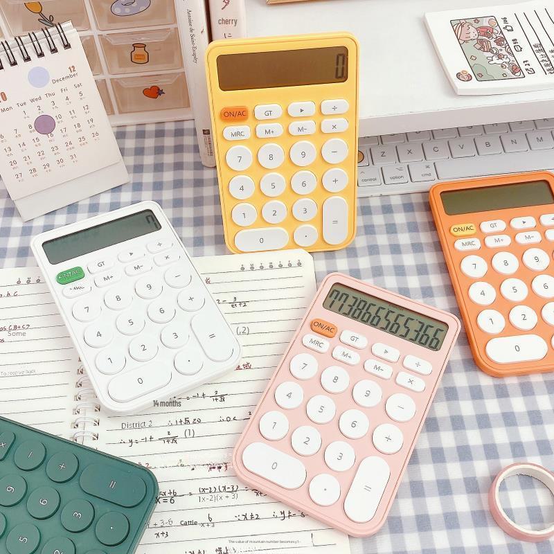 Pastel Goddess Style Calculator - Trendy Office Supplies for Girls