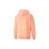 Puma Downtown Embroidered Logo Hoodie Men Tops Apricot-Red 531430-26