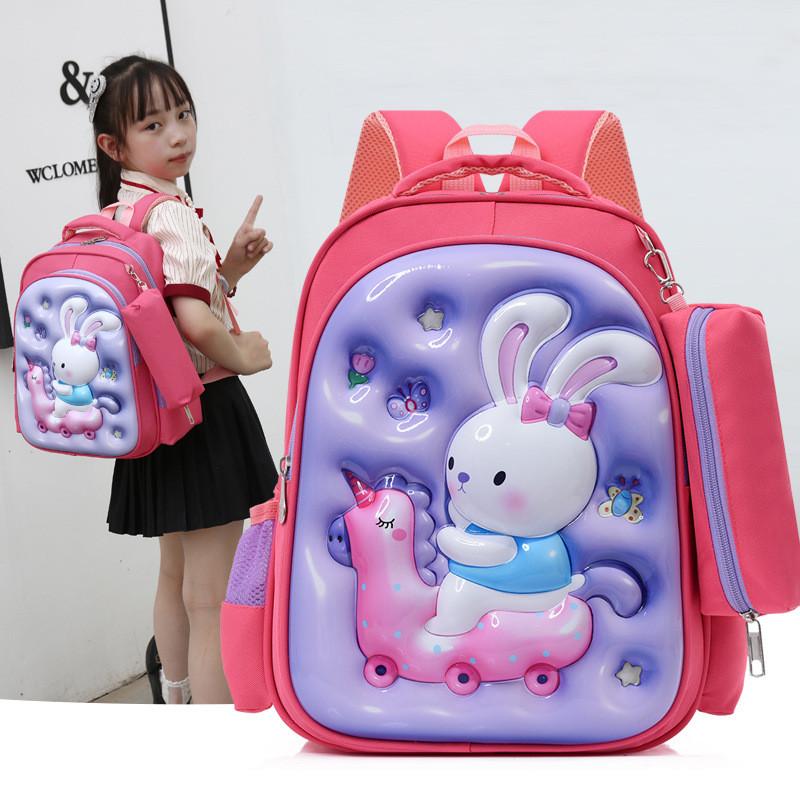 Kuromi Melody Cinnamoroll Captain America Backpack With Breathable Nylon Material For Kindergarten And Elementary School