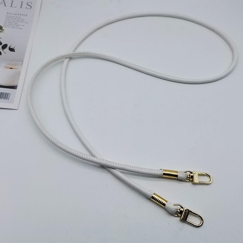 Simple Solid Color Leather Shoulder Crossbody Bag Replacement Strap Anti Lost Phone Chain For Diy Bag Chain Straps