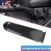 Carbon Fiber Front Handbrake Brake Handle Cover For BMW E46 E90 E92 F30 F32 F80.