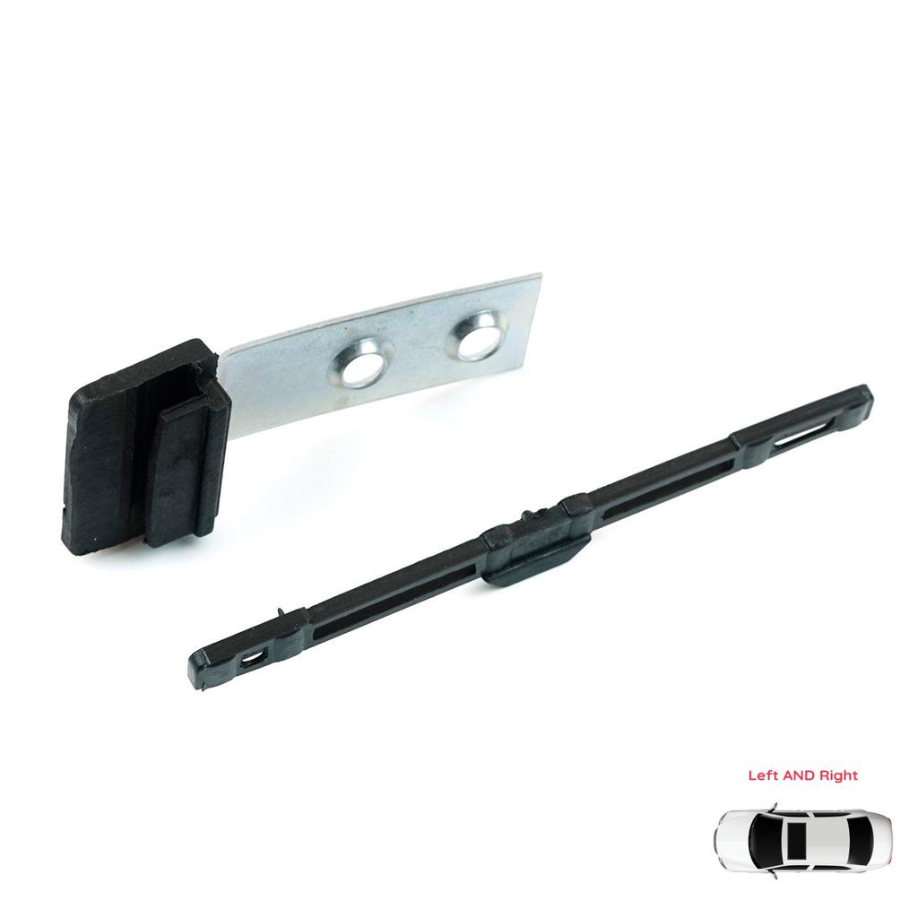 BSR2+BSR3 Sunroof Shade Curtain Left and Right Side Slider Sliding Clips for BMW 3 Series E46 1997-2003 Pre-Facelift 54138246027 54138246025