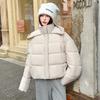 New bread clothes women's short winter new hooded thickened loose bread clothes cotton jacket