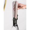 Simple White Storage Holder, Plastic Black Punch Free Storage Rack For Household