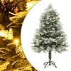 VidaXL Pre-lit Christmas Tree and Pine Cones, Christmas Tree with LEDs, Holiday Decoration, Party Ornament 344296