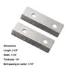 781-0490 Shredder Chipper Blade Replacement for 240640 240645 Fits OEM 981 781 with 3 3/8 Length 1/4 Width 7/8 Center Bolt