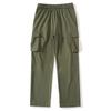 Men's Casual Pants With Multiple Pockets And Straight Leg Work Pants
