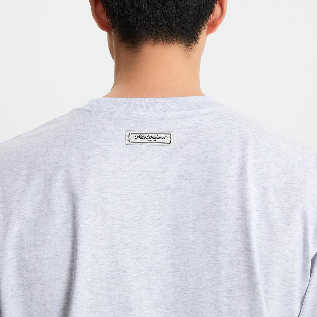 New Balance T Shirt Men's Light Gray NBNEF21473-16