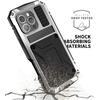 Outdoor-Abenteuer Metallhülle für iPhone 16 Pro Max 16e 16 Plus Robustes Aluminium Stoßfest mit Ständer Displayschutz